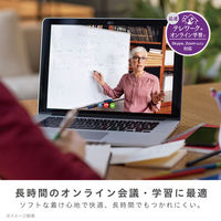 ヘッドセット USB接続/両耳タイプ/マイク搭載/快適ヘッドセット ユートリムエル UL-1579-GL グレー 1個 ソニック（わけあり品）