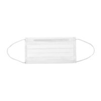 メディコムジャパン プロレーンマスク ホワイト PLE0002714　プリーツタイプ　使い捨て　不織布　1箱（50枚入）（わけあり品）