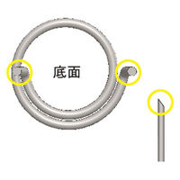 浅野木工所 フラット杭φ35×L100 #65043 1セット（わけあり品）