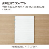 コクヨ キャンパス ソフトリングノート　A4 青 スーS121ATーB 1冊（わけあり品）