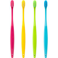 デントイン クリアウインドDX-T薄型コンパクト超極細毛歯ブラシ かため 000493 1本 UFCサプライ