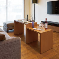 大洋 Shelfit オーダーコンソール 幅800×奥行295×高さ602mm ミディアムブラウン OC6080 R MB 1台（直送品）