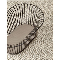 AUDO Copenhagen リボンバスケット ブラック 4300539 1箱（直送品）