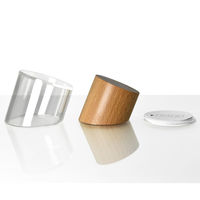 URiSAPO プライス立て (ケヤキ) 丸型 小[1セット 5個入] K-10068 1セット(5個入)（直送品）