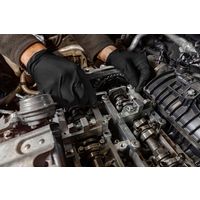 【使いきりニトリル手袋】ショーワグローブ 709B メカニクスギア　50枚入 M 709BーM 1箱（50枚入）