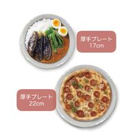 トーシン 耐油・耐水・電子レンジ対応 厚手で丈夫なハードプレート  約17cm 1セット（50枚：10枚入×5パック）