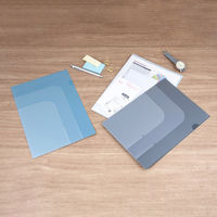 ナカバヤシ 3ポケットホルダー ダークグレー CHT-A4-DGY 1セット(1冊×20)