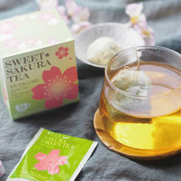 スイートサクラティー 緑茶 1セット（1箱（10バッグ入）×3） 桜花、桜葉入り緑茶 個包装 ティーバッグ