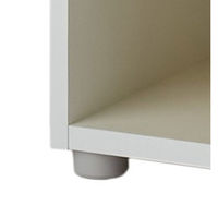 【軒先渡し】バリュテック・インターナショナル シューズラック ２列ハイタイプ 幅551×奥行350×高さ1813mm PLB-59P 1台（直送品）