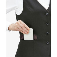 【再検品商品】ボンマックス BONOFFICE ベスト グレイ 17号 AV1284-2-17（わけあり品）