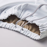 【再検品商品】uka（ウカ） medical uniform study パンツ レディス インディゴブルー M UM701-IB 1枚（わけあり品）