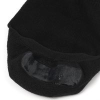 メンズ カラーカバーソックス ブラック 25～27cm LAKOLE/ラコレ