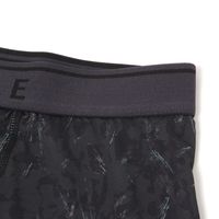 メンズ ニュアンスプリントボクサーパンツ M ブラック LAKOLE/ラコレ