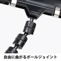 伊藤忠リーテイルリンク クリップホルダー 5連アーム付　ブラック V800525ーBK　1セット（1袋(5個入)×3） オリジナル