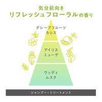 エッセンシャル flat フラット エアリースムース トリートメント ポンプ 500ml 花王