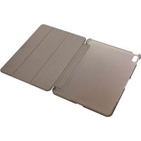 MSソリューションズ iPad Pro 2018 11inch 背面クリアフラップケース ブラック LP-IPPMLCBK 1個