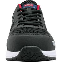 フェアストーン EDIWN 鋼鉄製先芯入 ローカット セーフティーシューズ esm251 BLACK 25.5cm　1足（直送品）