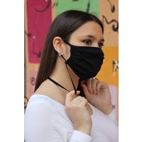 Body&Co イタリア製 高機能ウイルスブロックマスク ブラック BOCMK-BK3 1袋（3枚入り）（直送品）