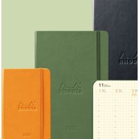 2022年度1月始まりダイアリー クオバディス ウェブプランナー　ウィークリーバーチカルＡ６ 1週間バーチカルタイプ セージ 1冊（直送品）