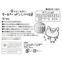 サクラクレパス 手汚れないクーピー 12色セット FYS12-P 1個