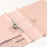 セキセイ のび~るファイル エスヤード PP貼り A4S 2穴 ピンク 最大収納枚数1000枚 AE-50FP-21 1冊