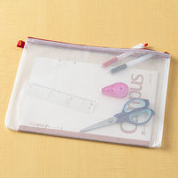 セキセイ アゾン メッシュケース A4サイズ レッド AZ-75-20 1冊