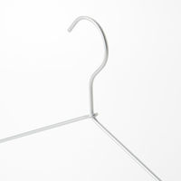 無印良品 アルミ洗濯用ハンガー 約幅45cm 3本組 1セット（6本：3本組×2） 良品計画