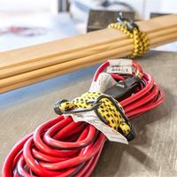 エスコ 6.4ー7.9mm バンジーコード用フック(4個) EA628WB-51 1セット(60個:4個×15パック)（直送品）