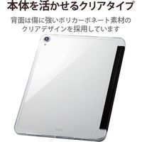 iPad Air (M2) 11インチ/第5世代(2022) ケース 背面クリア TB-A20MHVCFBK エレコム 1個