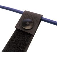 RIP-TIE(リップタイ) エコノラップアタッチメント「スナップオン」 25.4mmX279.4mm 赤 H-11-ESNT-RD 1袋(20本)