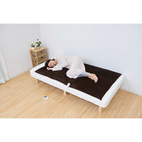 YAMAZEN 電気掛敷毛布 2種類の仕上げ素材 YMK-F44P（T） 1台