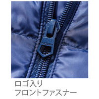 HOOH（鳳凰） ヒートベスト（立衿） 1088 ネイビー 5L 村上被服 1着（直送品）