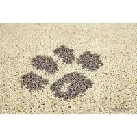 スミノエ ピーナッツ ポウプリントラグ 130×185cm イエロー 4549781265544 1枚