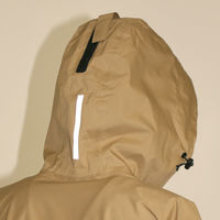 【レインウェア】カジメイク サイクルモードハイポンチョ 7441 フリーサイズ ベージュ