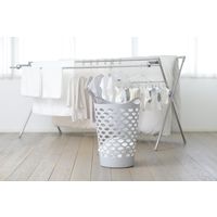 アイリスオーヤマ 水洗いできるソフトバスケット SBK-650 アッシュグレー 1個（直送品）