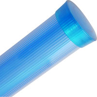 小野商事 LED誘導灯 青色 10本セット LED6個 点滅・点灯切替 90542 1セット（10本）