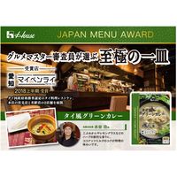 タイ風グリーンカレー 中辛 ＜JAPAN MENU AWARD＞ 1人前180g 1セット（10個） レンジ対応 ハウス食品