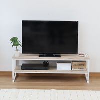 エイ・アイ・エス ムーシー TV台 幅1000×奥行305×高さ330mm ナチュラル MS-300TD NA 1台（直送品）