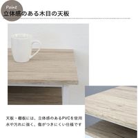 エイ・アイ・エス ムーシー カウンターテーブル 幅1000×奥行400×高さ900mm ナチュラル MS-600KT NA 1台（直送品）