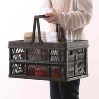 不二貿易 折りたたみコンテナ L KH 86449 1個