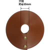 角利産業 リバーシブルランタンシェード ブラック/ブラウン 94380 1個