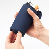 リヒトラブ スタンドペンケース ネイビー A7692-11 1個