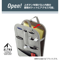 リヒトラブ リヒトラブ キャリングプレート リュック用 ブラック A7743-24 1個（直送品）