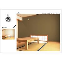 ニッペホームプロダクツ ニッぺ DIYペンキ マットフィニッシュ ココア 1kg 4976124887468 1缶 567-0085（直送品）