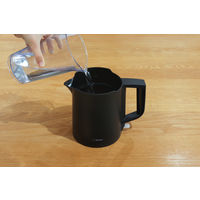 ドリテック 電気ケトル「ピタポット」0.8L ブラック PO-377BK 1個