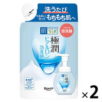 肌ラボ 極潤 ヒアルロン泡洗顔 本体＋詰替お得セット(肌ラボ 極潤 ヒアルロン泡洗顔 160mL　1個＋詰替 140mL×2個)ロート製薬