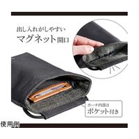 ハクバ写真産業 Chululu(チュルル) ミニショルダーポーチ ブラック SCH-MSPBK 1個 69-3008-58（直送品）