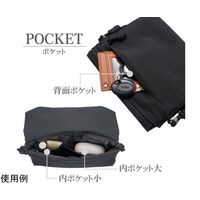 ハクバ写真産業 Chululu(チュルル) ミニサコッシュ ブラック SCH-MSCBK 1個 69-3008-66（直送品）