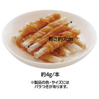 ペティオ 素材そのまま 天然牛皮とササミの歯みがきガム ササミ巻き 超小型犬～中型犬用 40本入（20本×2袋）1袋 犬用 おやつ