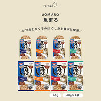 ペティオ 魚まろ グレインフリー かつお＆まぐろ 60g 12袋 キャットフード ウェット パウチ